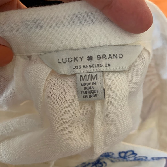 Lucky Brand Embroidered Blouse - Picture 12 of 12
